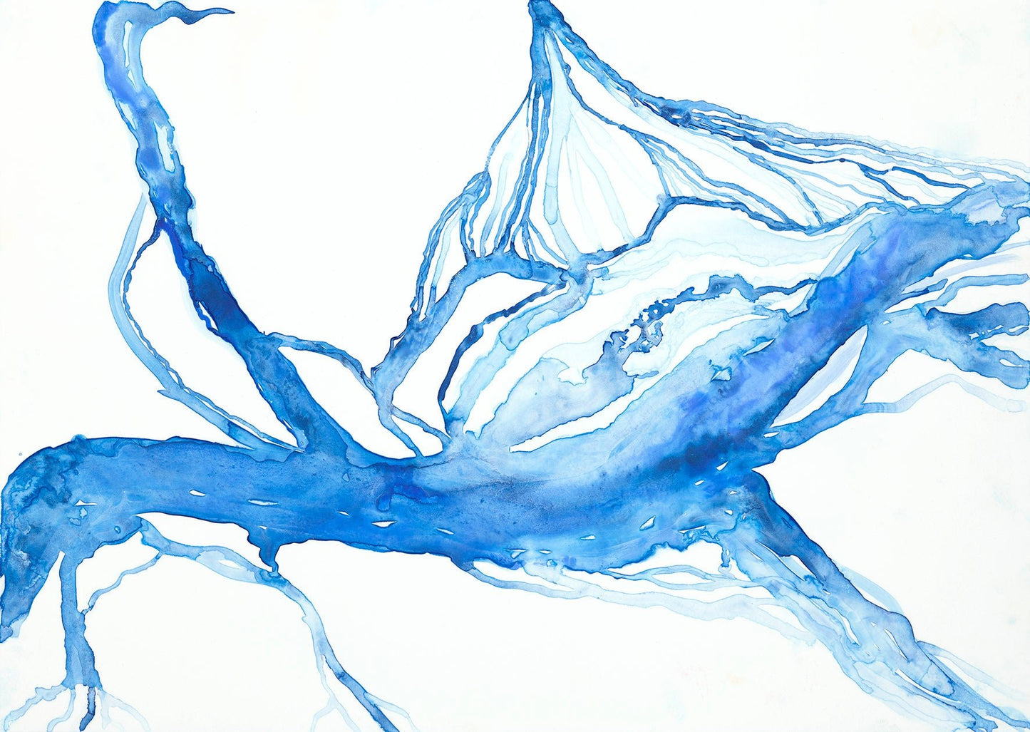 Liquid Hue Blue - Brigitte Gerges