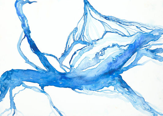 Liquid Hue Blue - Brigitte Gerges