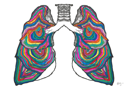 Lungs Anatomy street - Brigitte Gerges