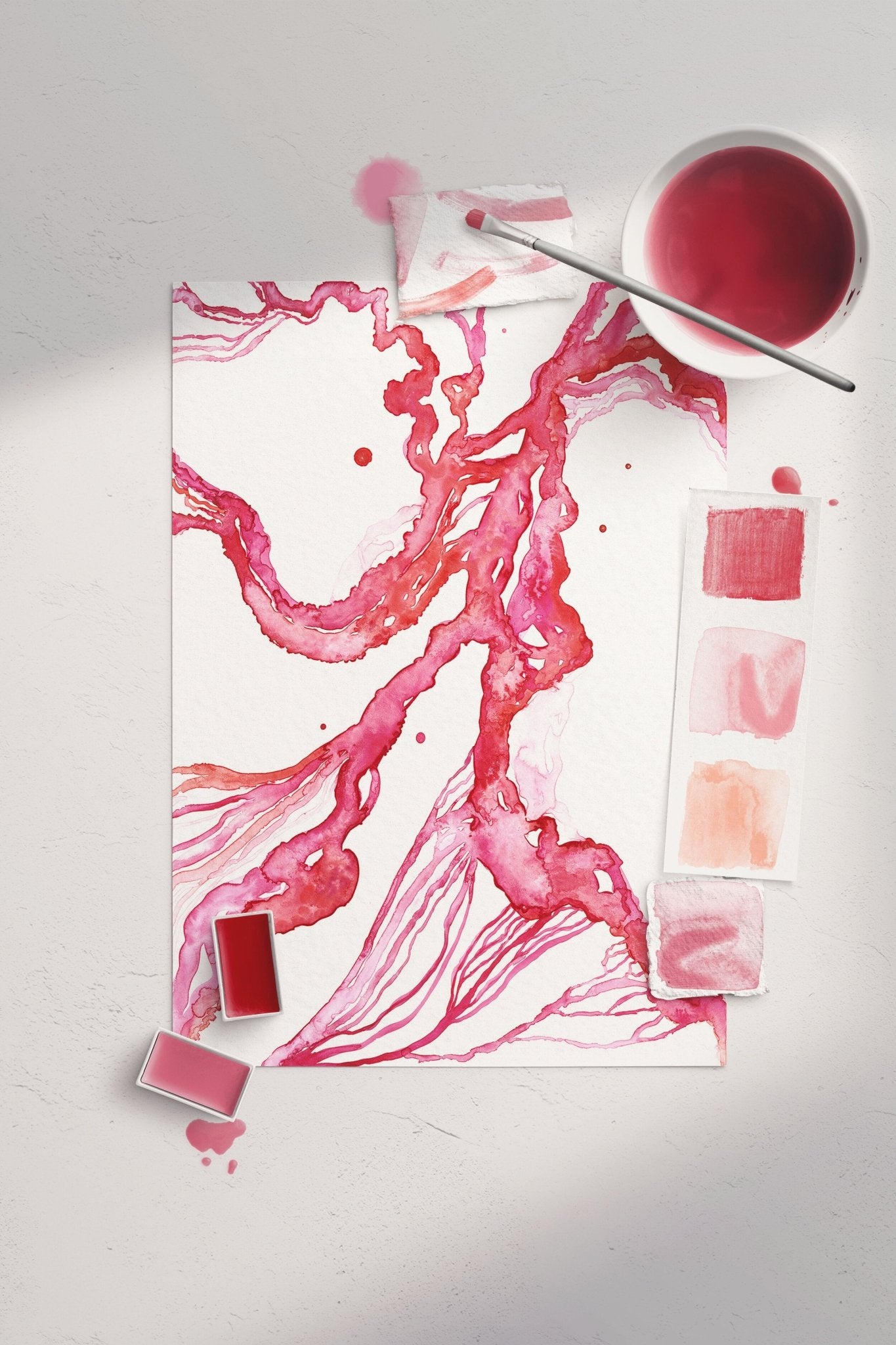 Liquid Hue Magenta - Brigitte Gerges