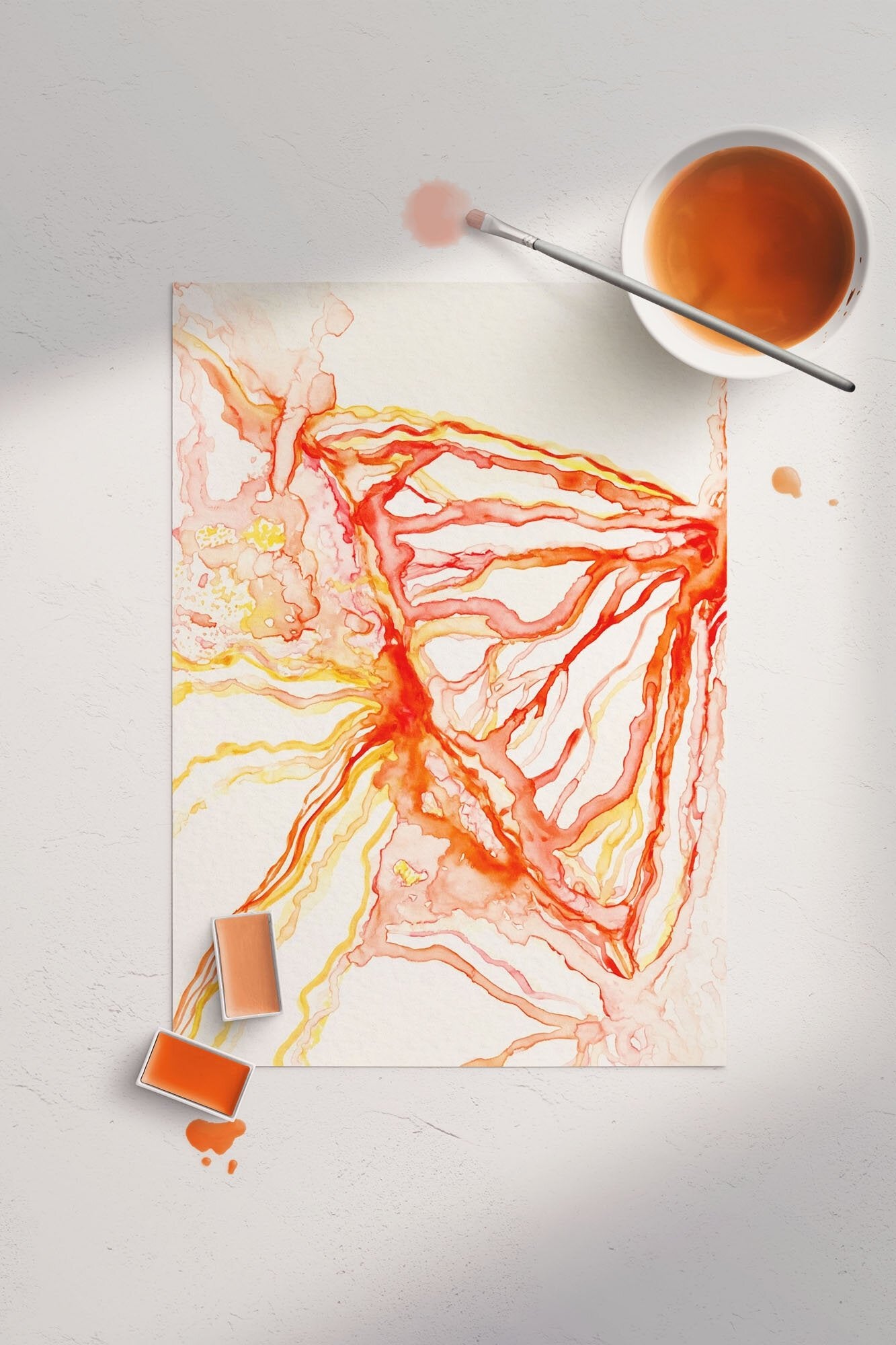 Liquid Hue Orangina - Brigitte Gerges